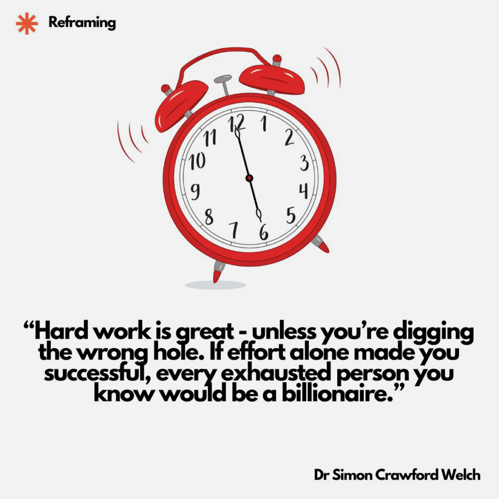 Good morning. Build systems. Stop grinding.